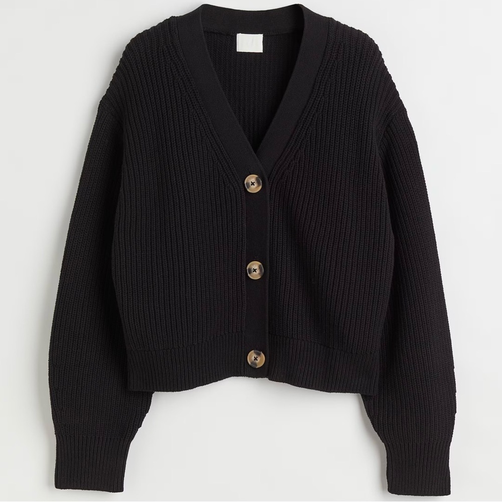 H&M Rib Knit Cardigan